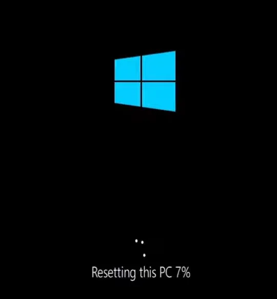 Factory Reset Windows 10